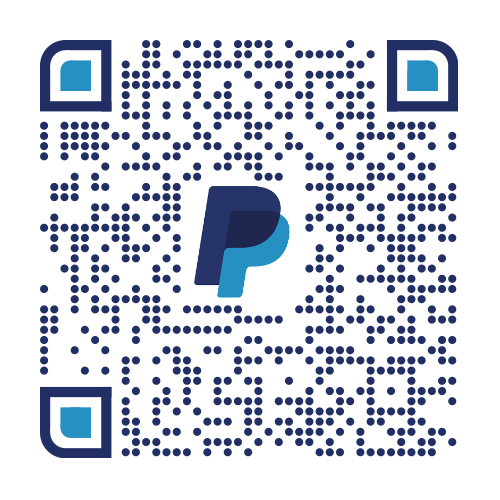 QR-Code, der auf die PayPal-Unterstützungsseite von Zenit Programs verweist.